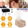 Hearing Amplifier In-Ear Hearing Aids FDA Approved Personal Sound Amplifier For Adults Senior Amplifier Volume Adjustable Carry Case For Meeting Class