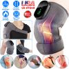 3-In-1 Heated Knee Massager Shoulder Heating Pads Elbow Brace with 3 Level Vibration and Heating Modes for Pain Stress Relief