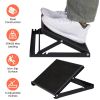 Steel Calf Stretcher Slant Board With 5 Adjustable Inclines 0° to 50° Non-Slip Textured Surface 500LBS Max Load Capacity For Foot Knee Ankle Tendon St