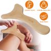 Wood Therapy Massage Tool Lymphatic Drainage Paddle Wooden Scraping Tools Therapy Massager Body Sculpting Tool