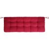Bench Seat Cushion For Indoor Outdoor Furniture Non Slip Long Chair Cushion with Ties Strap Swing Cushion 51.18x19.68IN For Garden Patio Balcony Entry