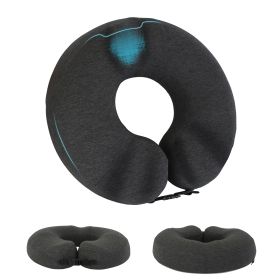 Donut Pillow Seat Cushion Memory Foam Donut Chair Cushions Ergonomic Seat Cushion Pad for Coccyx Prostate Sciatica Pelvic Floor Pressure Sores Office (Option: DonutPillowFemale)