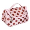 Travel Makeup Bag Portable Cosmetic Organizer with Cosmetic Mirror Waterproof Toiletry Wash Bag for Women
