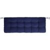 Bench Seat Cushion For Indoor Outdoor Furniture Non Slip Long Chair Cushion with Ties Strap  Swing Cushion 51.18x19.68IN For Garden Patio Balcony Entr