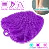 Shower Foot Scrubber Foot Massager Exfoliation Cleaner Mat Improve Foot Circulation Scrubber Foot Pain Relief Mat w/ Anti-slip Suction Cups